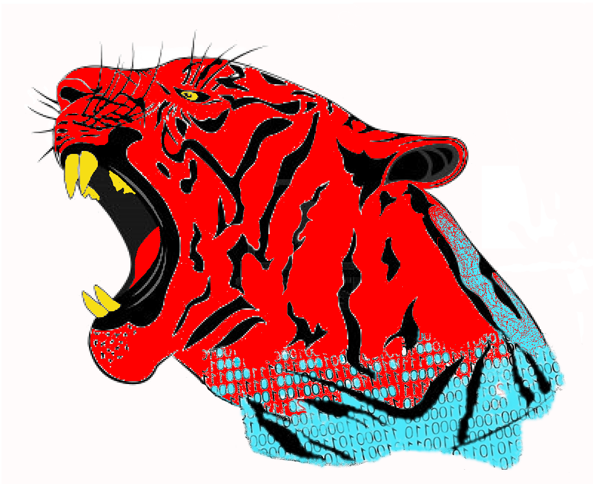 Tiger left
